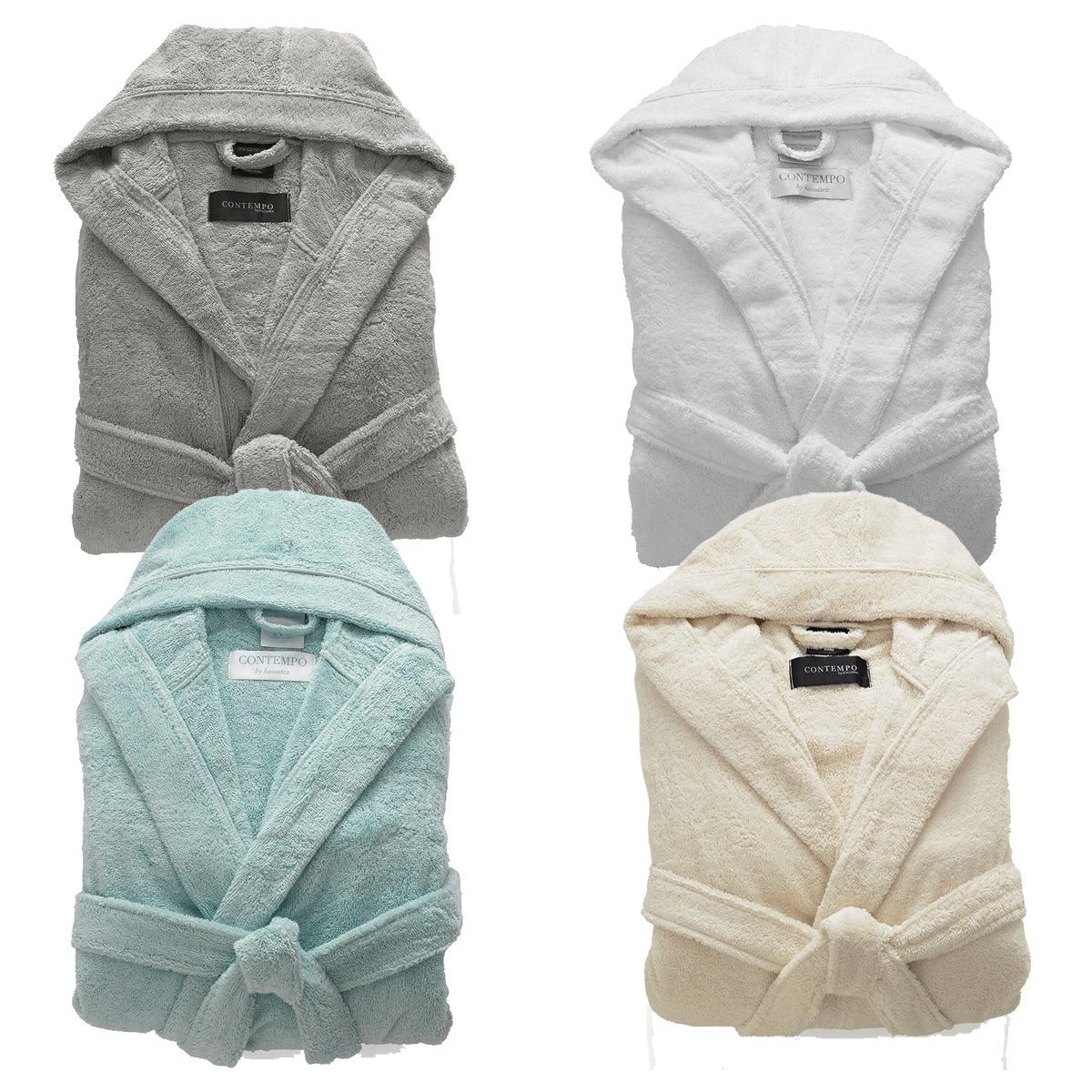 Hooded Turkish Cotton Robe