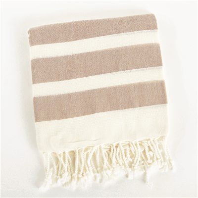 Personalized Hand-Loomed Striped Turkish Peshtemal, 100% Genuine Turkish Cotton with Free Shipping, Wedding, Anniversary, Birthday Gift