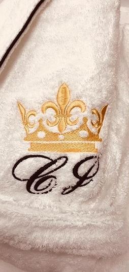 2nd Anniversary Cotton Gift for Couples, Personalized and Monogrammed 100% Cotton Majerit Robe | Made in Turkey, Couples Gift
