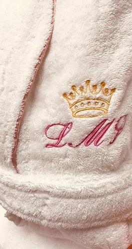 2nd Anniversary Cotton Gift for Couples, Personalized and Monogrammed 100% Cotton Majerit Robe | Made in Turkey, Couples Gift