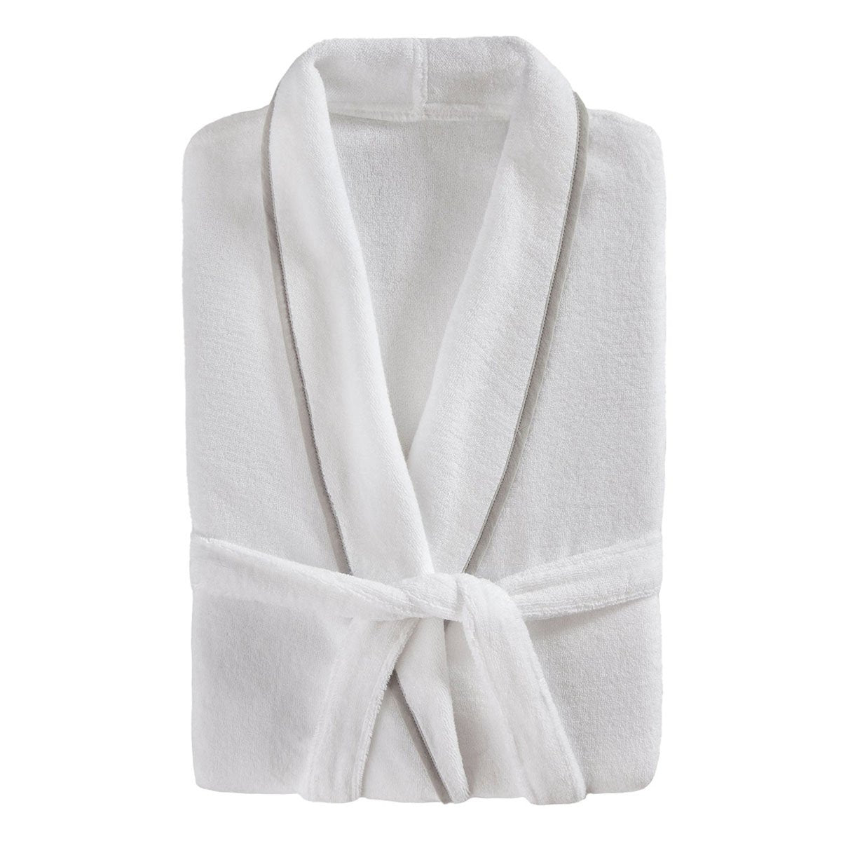 Turkish Plush Robe with Piping, 100% Cotton, Cotton Gift for Couples, Personalized and Monogrammed Robe | Made in Turkey, Birthday Gift