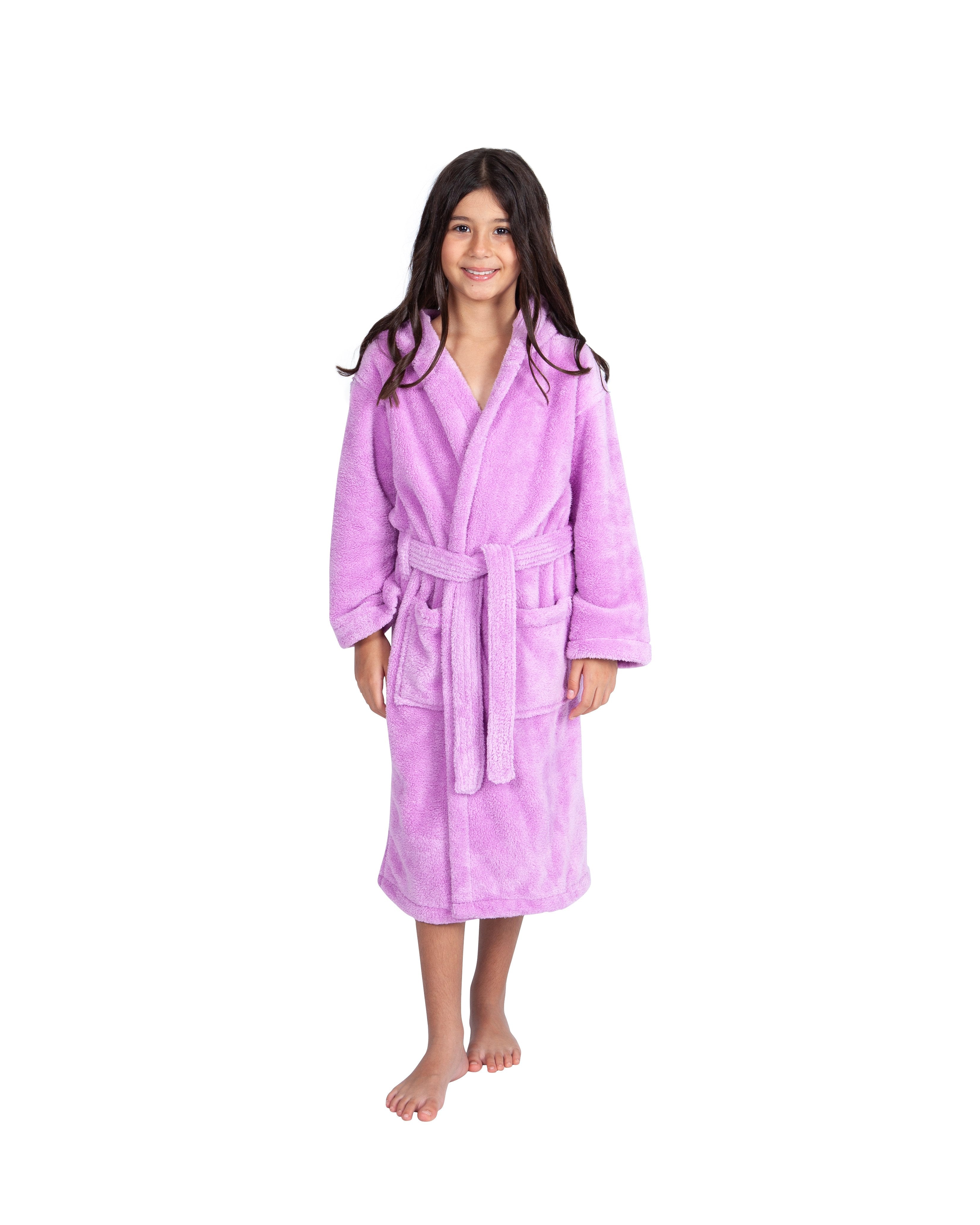 LOLANTA Kids Fleece Dressing Gown Unicorn Plush Hooded Bathrobe, Pink  Unicorn, M (3-5 Years) : Amazon.co.uk: Fashion