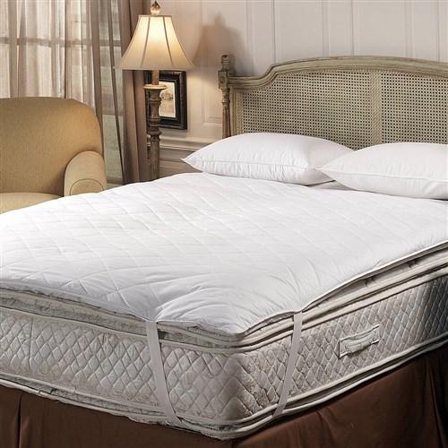 Downlite Deluxe 10/90 Quilted Pillow Top King Feather Bed